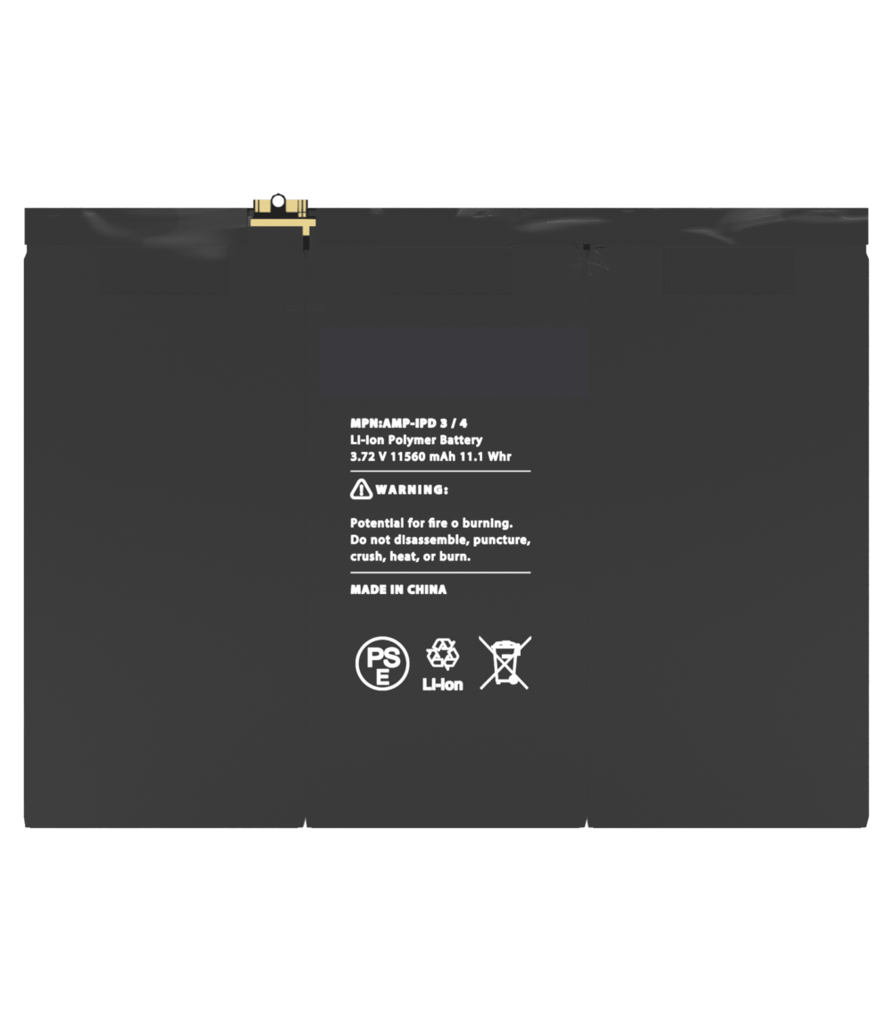 iPad 3 3rd and iPad 4 4th generation premium quality replacement battery