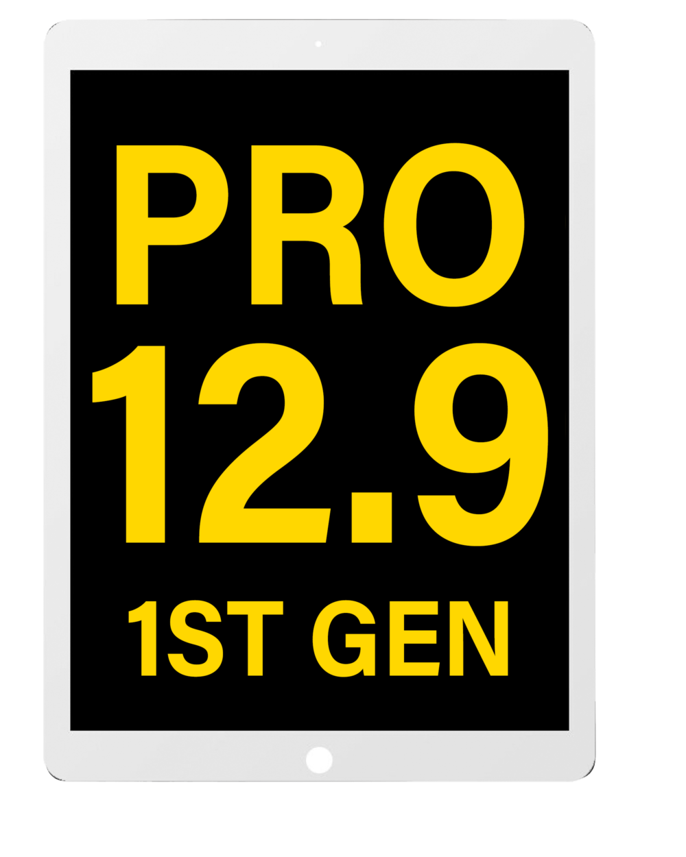 iPad Pro 12.9 inch 1st generation premium quality replacement LCD and touch screen white