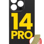 iPhone 14 Pro Space Black Back Glass Replacement – High-Quality Apple iPhone Rear Cover | Cellparts South Africa