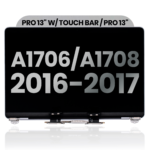 MacBook Pro 13-Inch A1706 & A1708 Complete LCD Assembly – Space Gray – Late 2016 to Mid 2017 – Retina Display Screen Replacement – Genuine Apple Part – Cell Parts South Africa