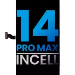 iPhone 14 Pro Max premium quality replacement InCell LCD assembly black