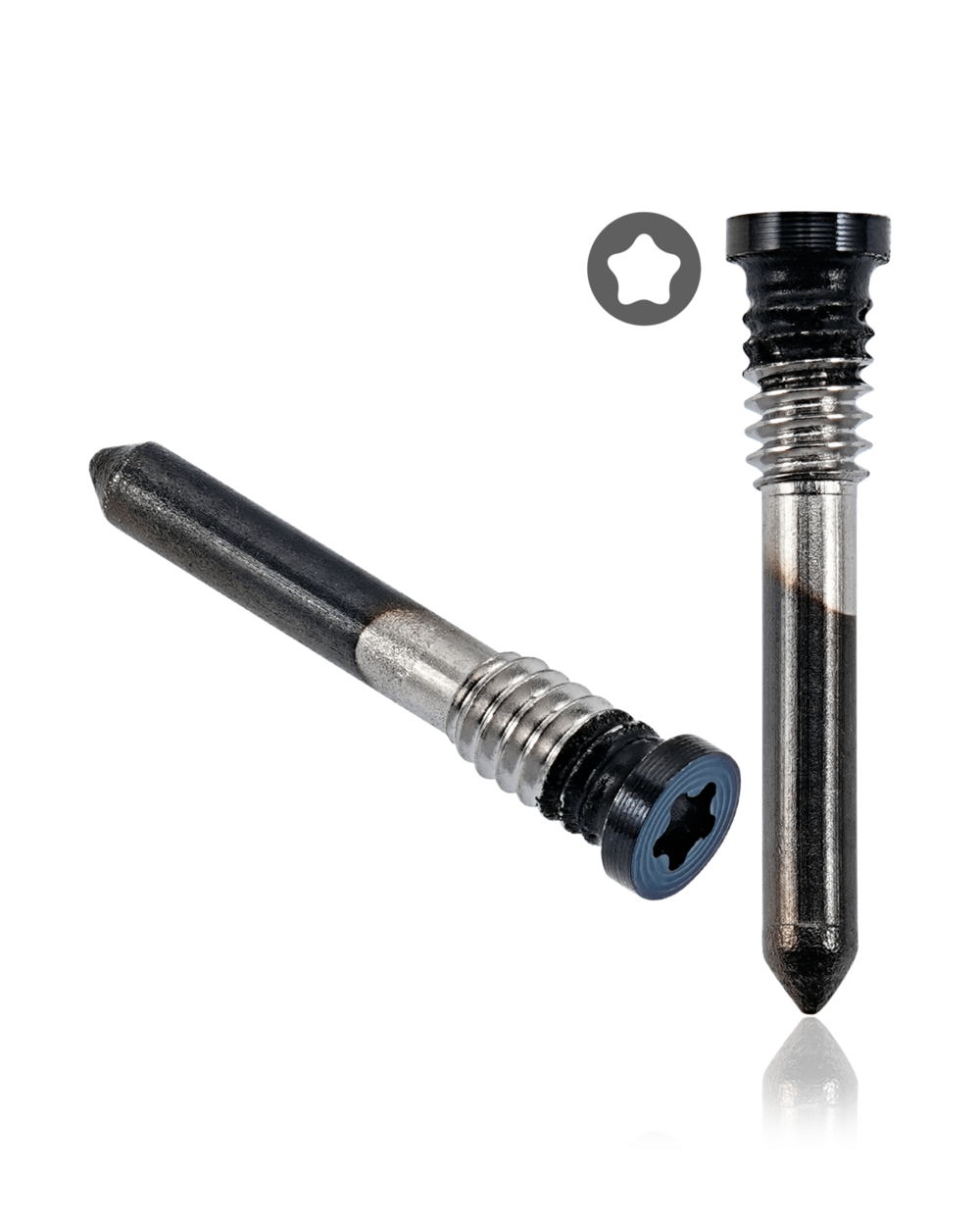 iPhone  15 Pro / 15 Pro Max Bottom Screws - Blue Titanium