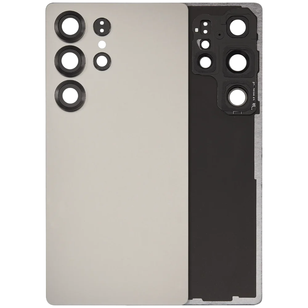 Samsung S25 Ultra Back Cover - Gray Titanium (No Logo)