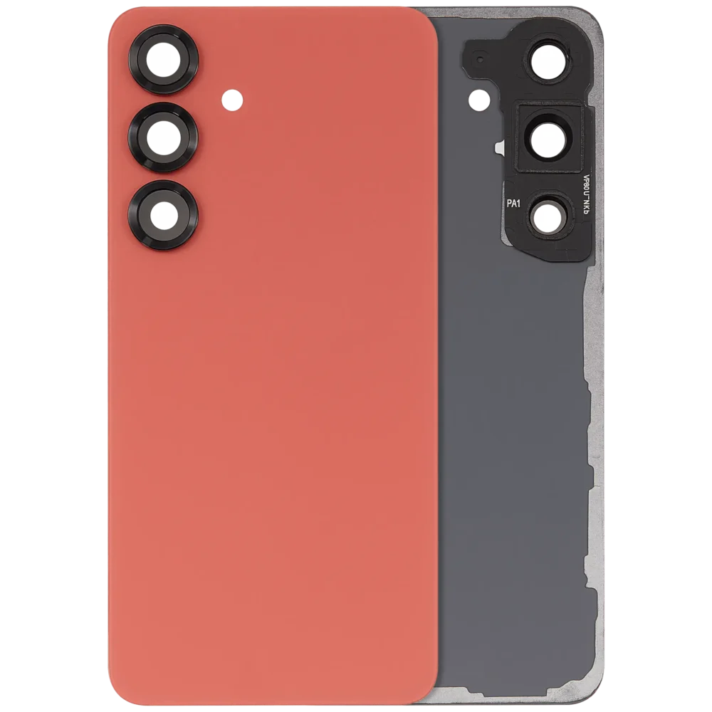 Samsung S25 Back Cover - Coral Red (Service Pack)