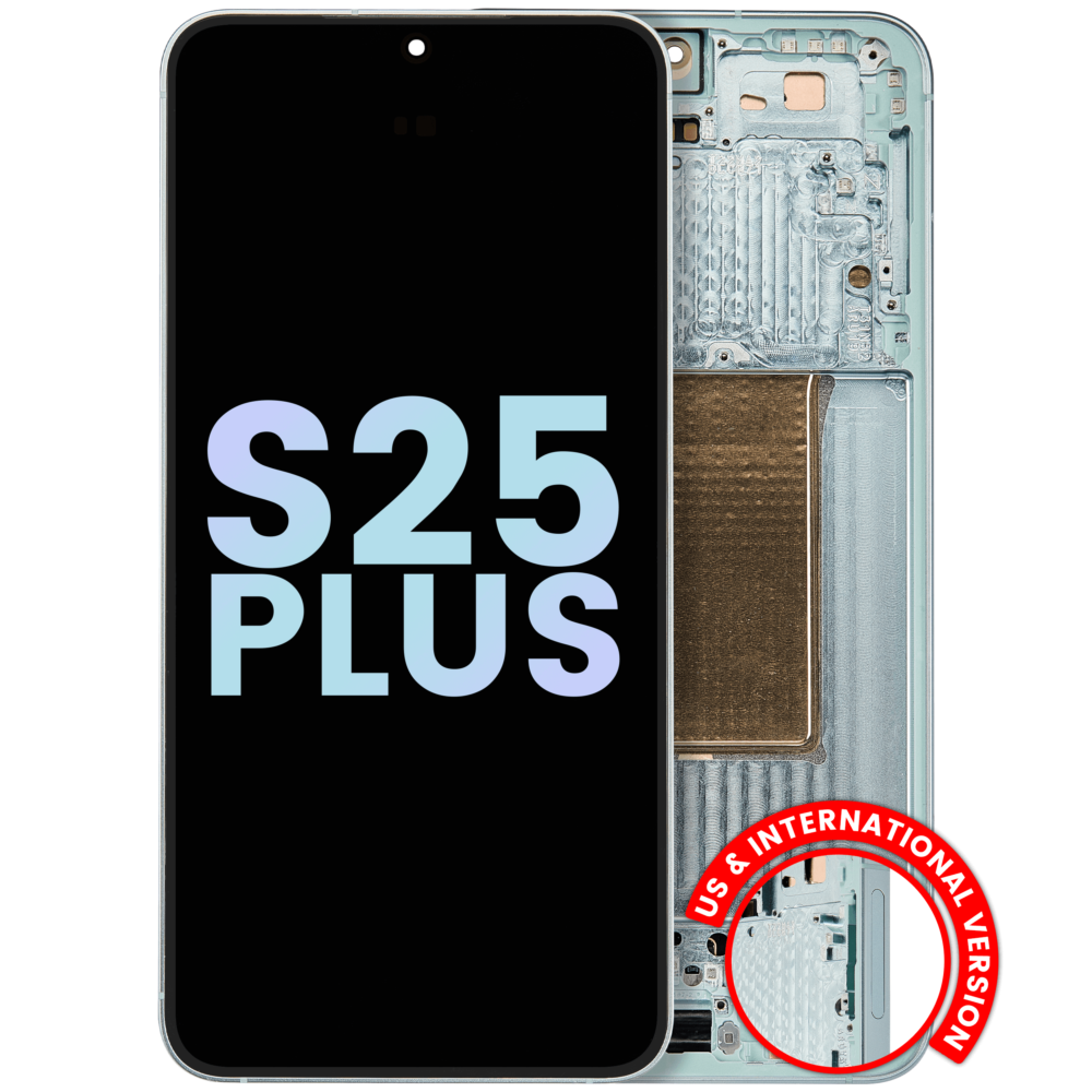 Samsung S25 Plus OLED With Frame - Mint (Service Pack)